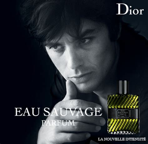 Alain Delon Face of Perfume Dior Eau Sauvage .